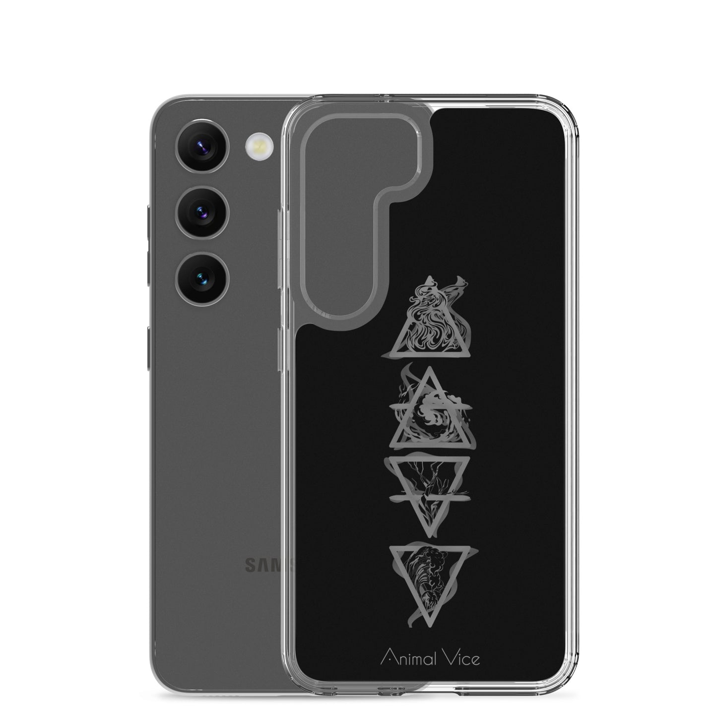 Elements Black Samsung Case
