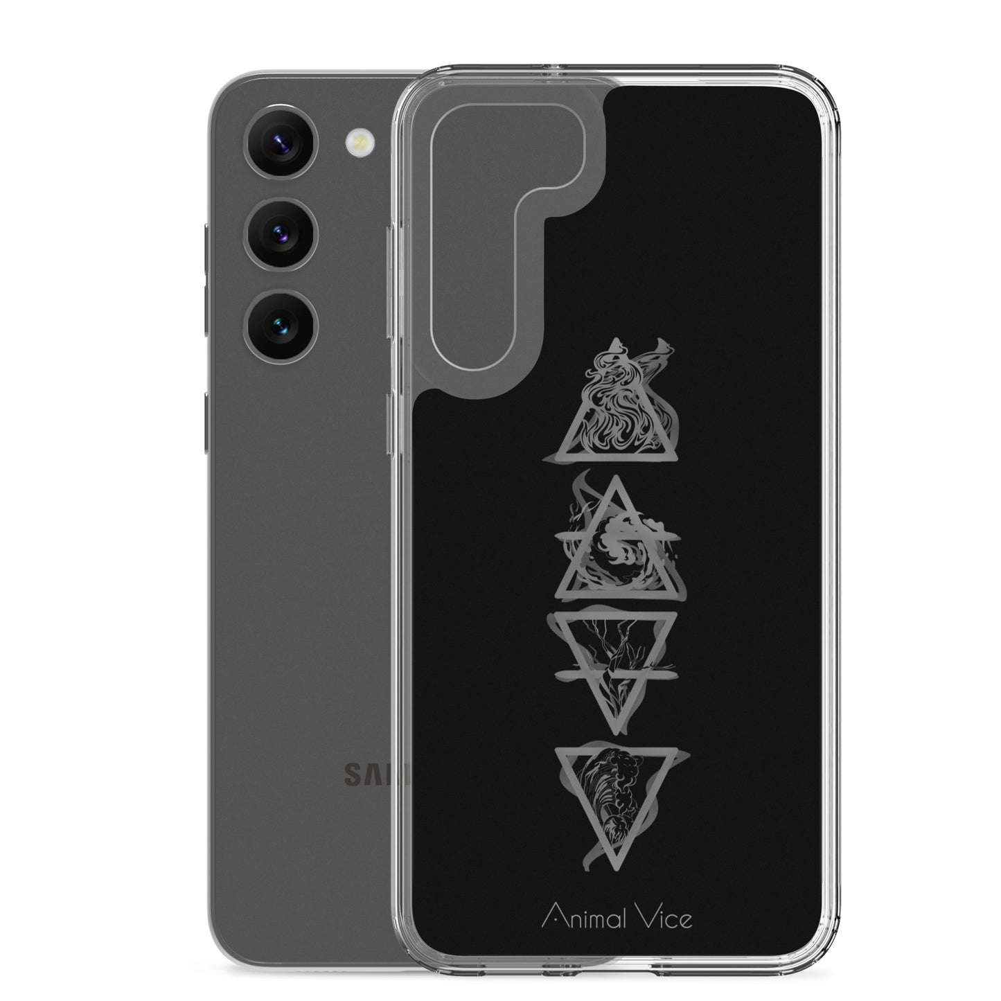 Elements Black Samsung Case