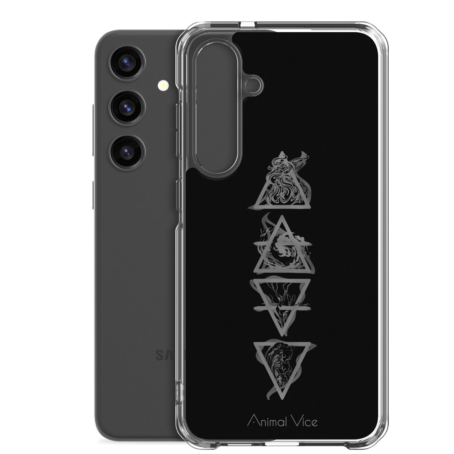 Elements Black Samsung Case