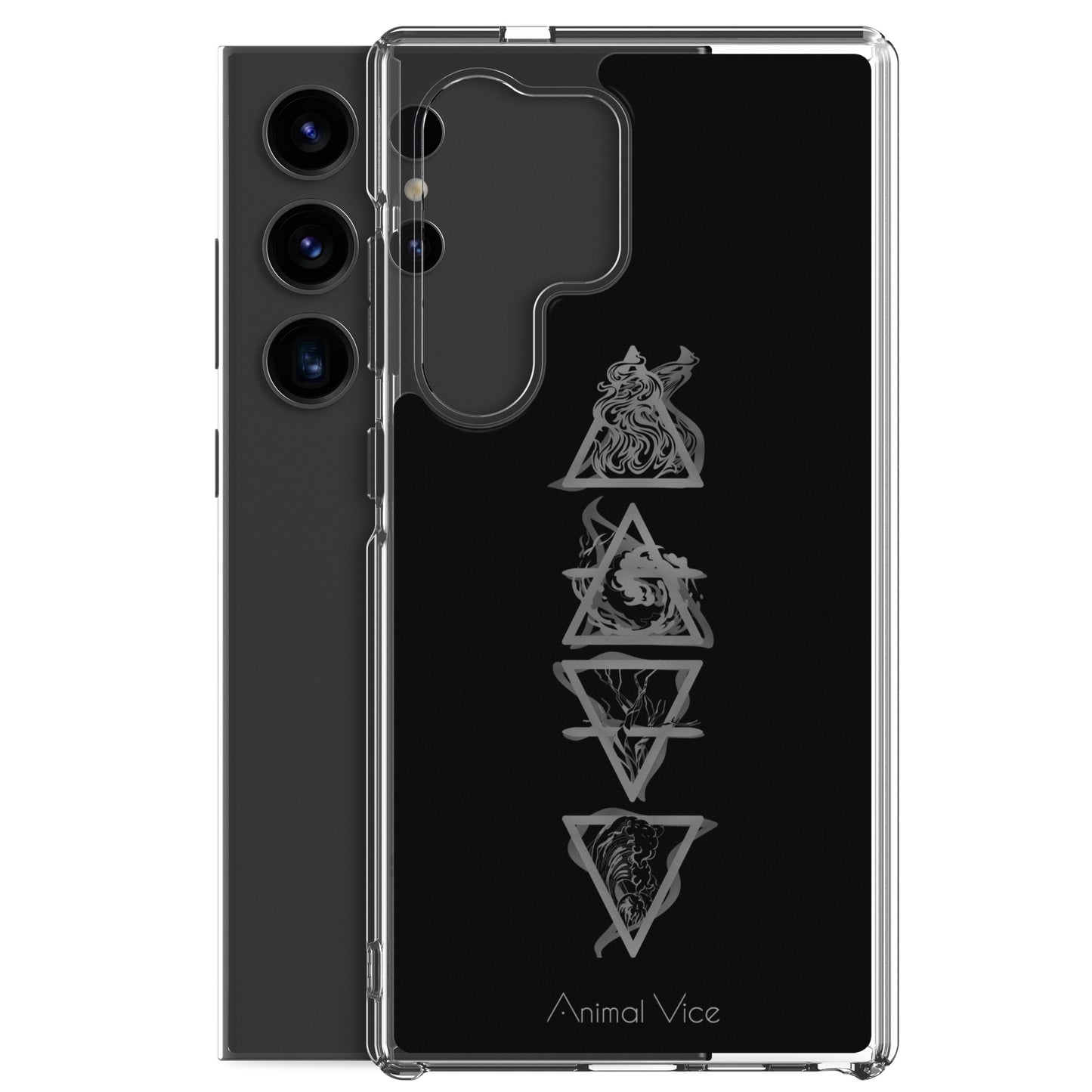 Elements Black Samsung Case