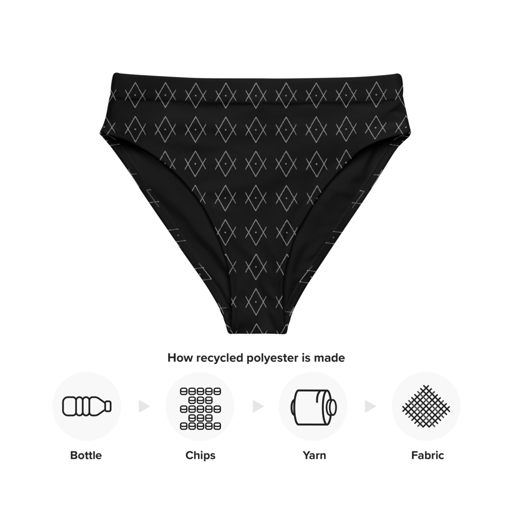 AV Recycled high-waisted bikini bottom