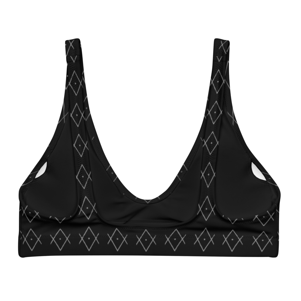 AV Recyled padded bikini top