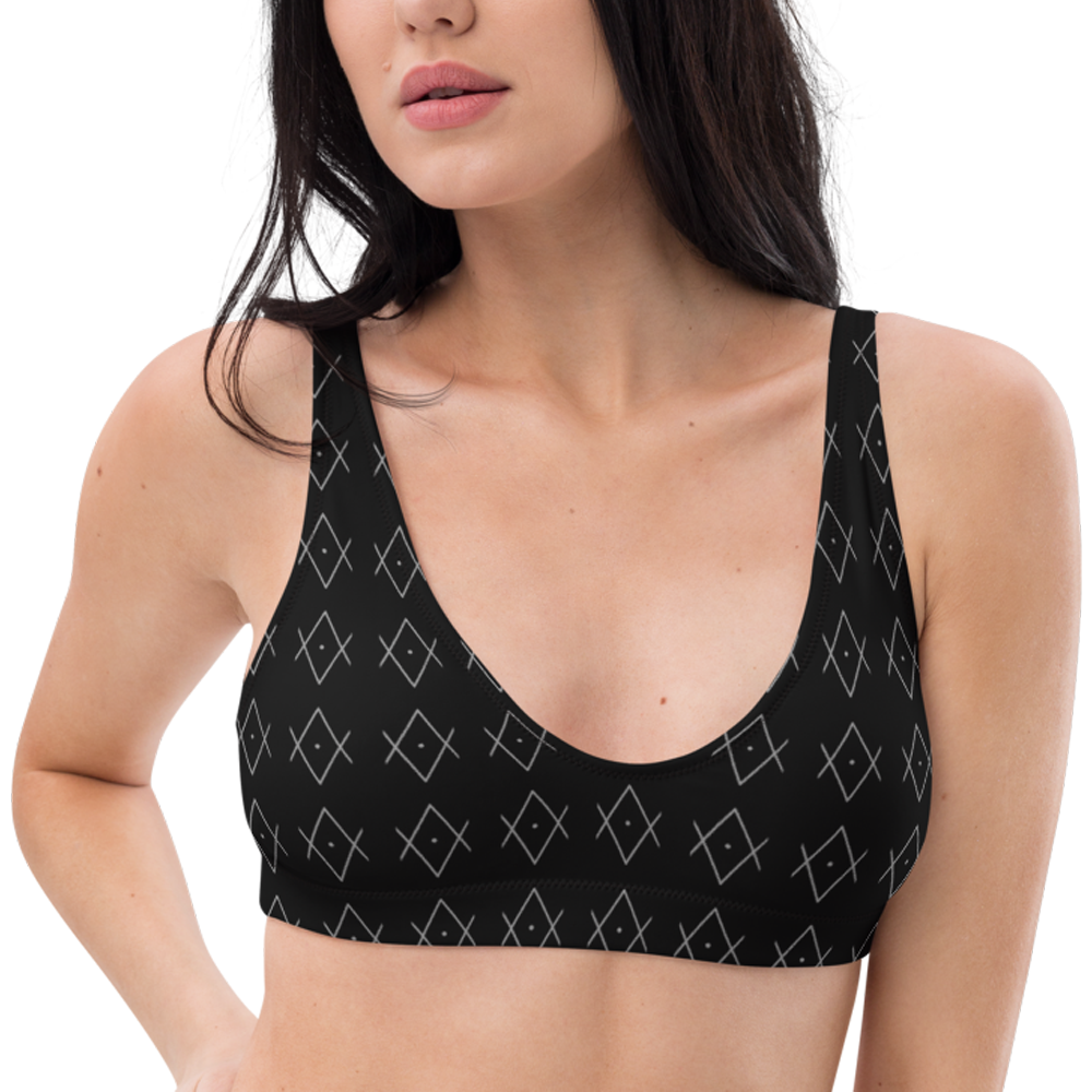 AV Recyled padded bikini top