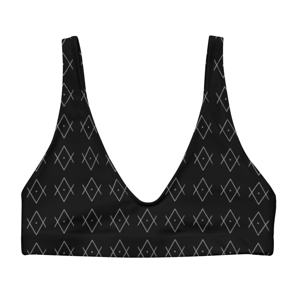 AV Recyled padded bikini top