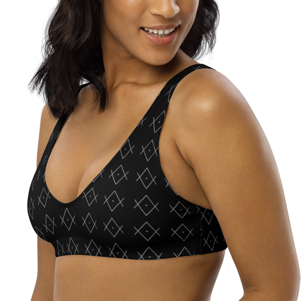 AV Recyled padded bikini top