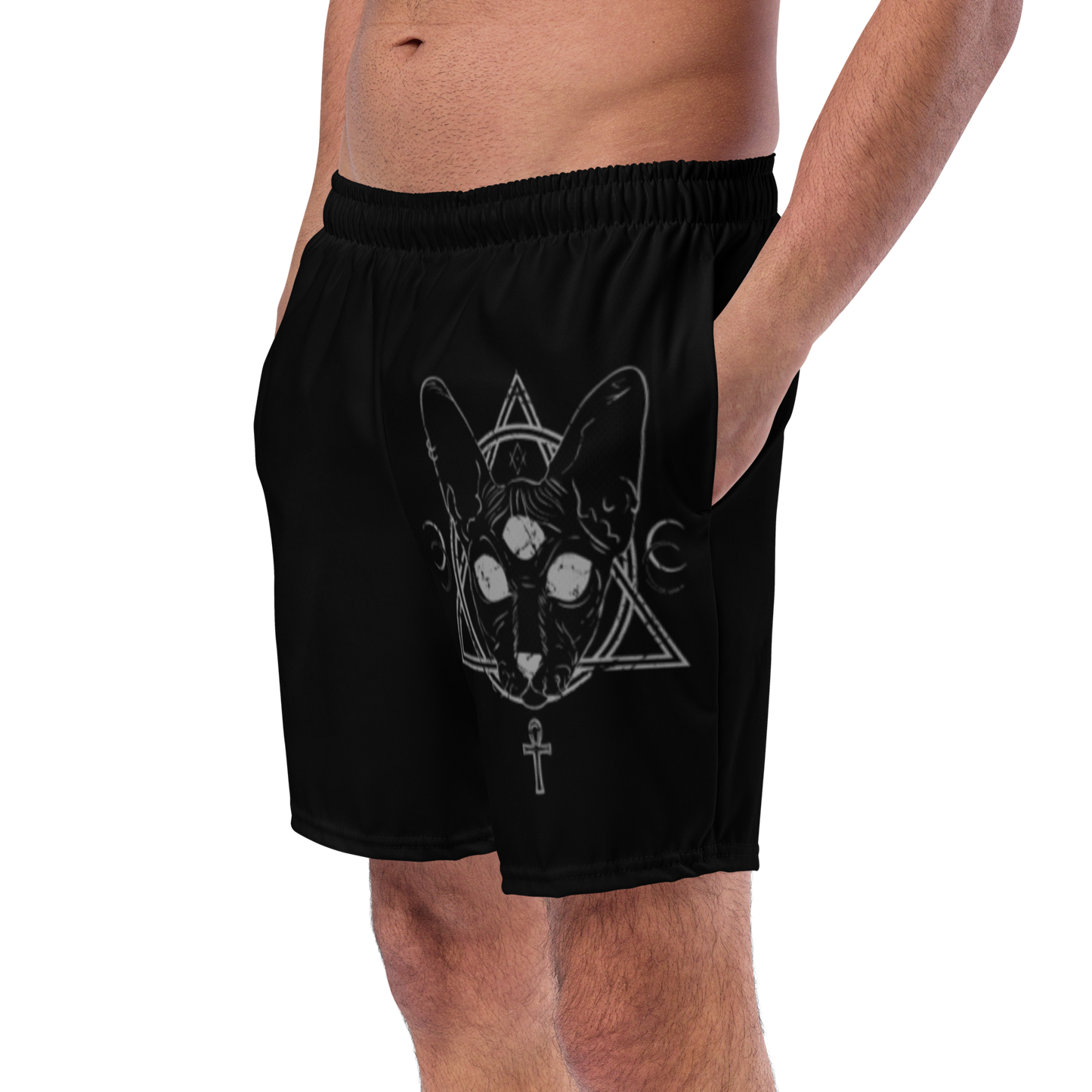 Diaboli Catus swim trunks