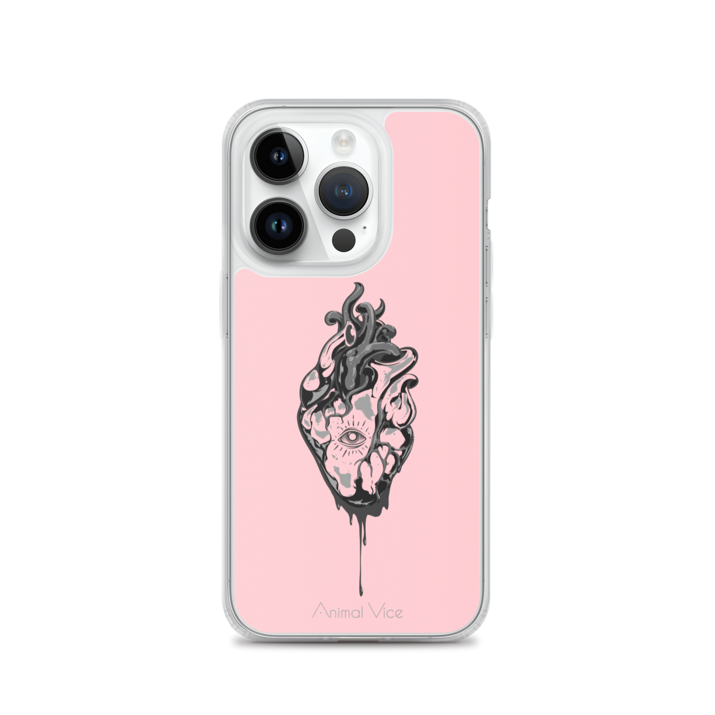 Oculi Cordis Pink iPhone Case