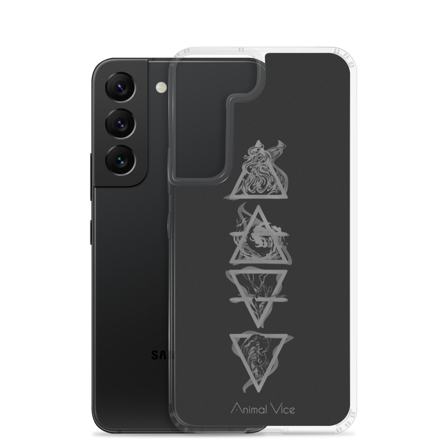 Elements Black Samsung Case