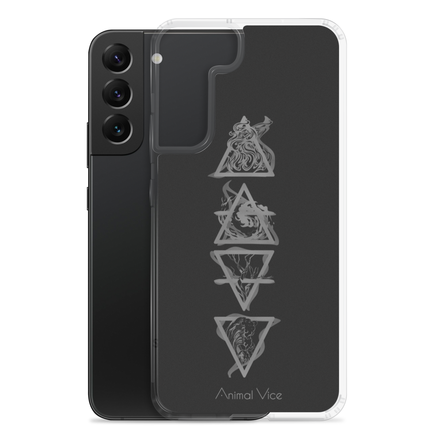 Elements Black Samsung Case