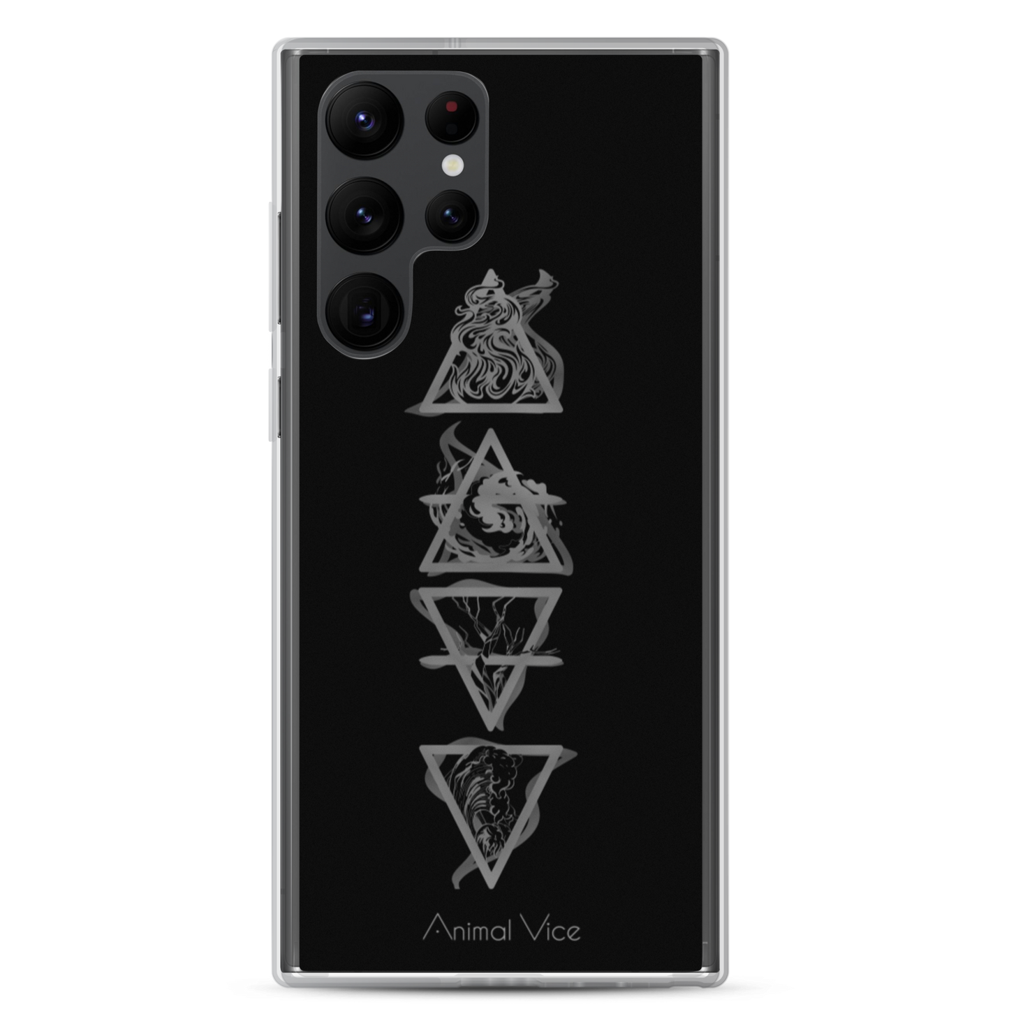 Elements Black Samsung Case