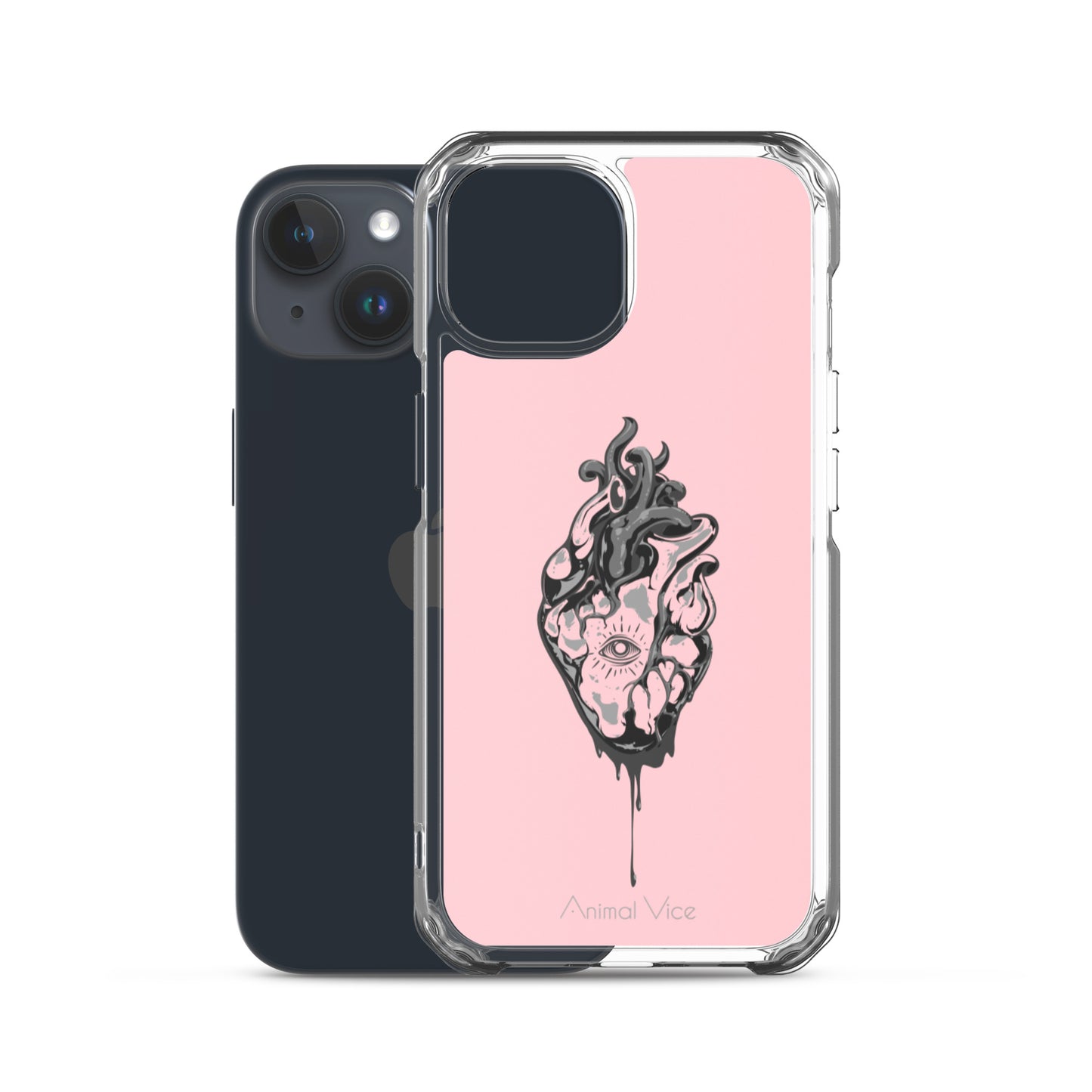 Oculi Cordis Pink iPhone Case