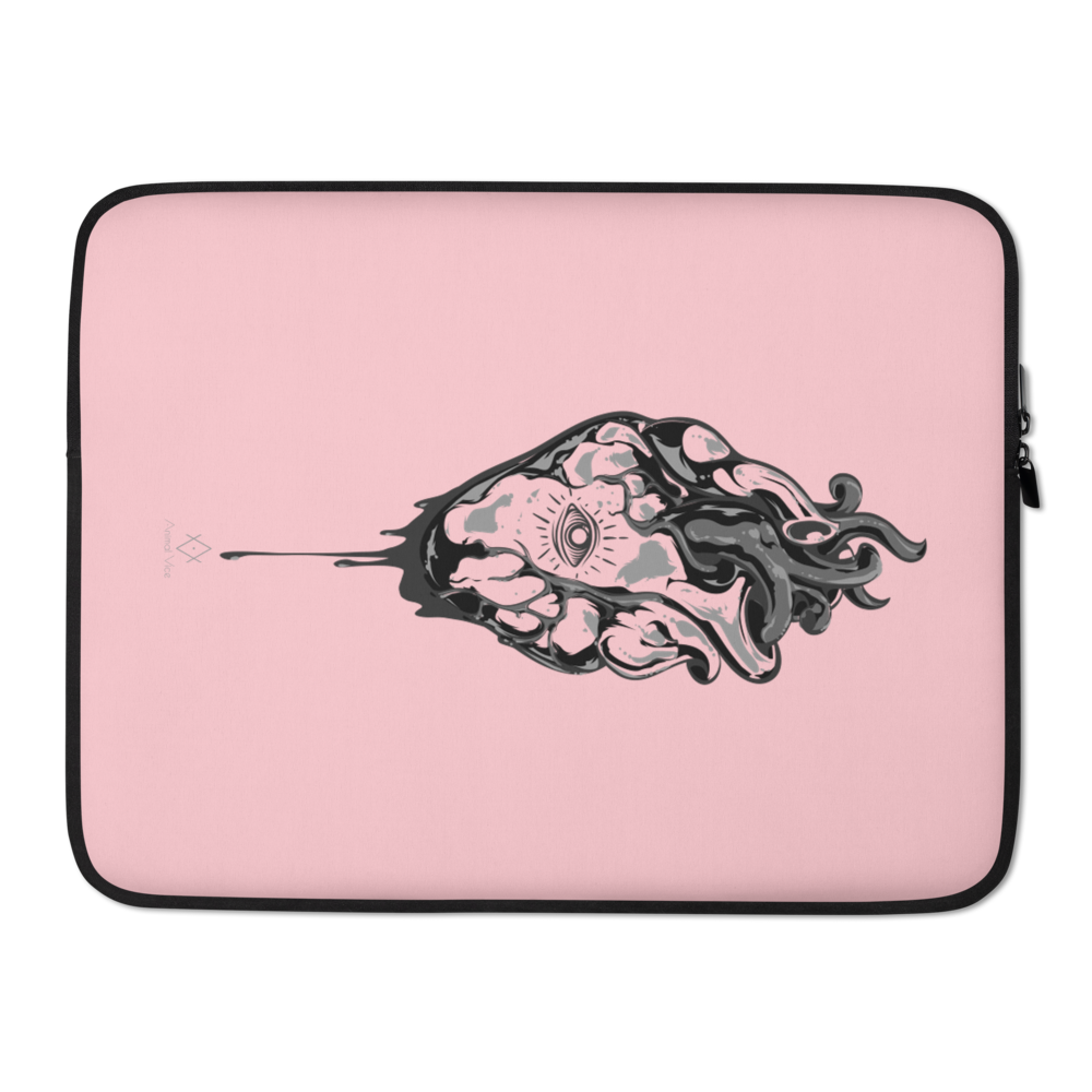 Oculi Cordis | Pink Alternative Laptop Sleeve 15 inch