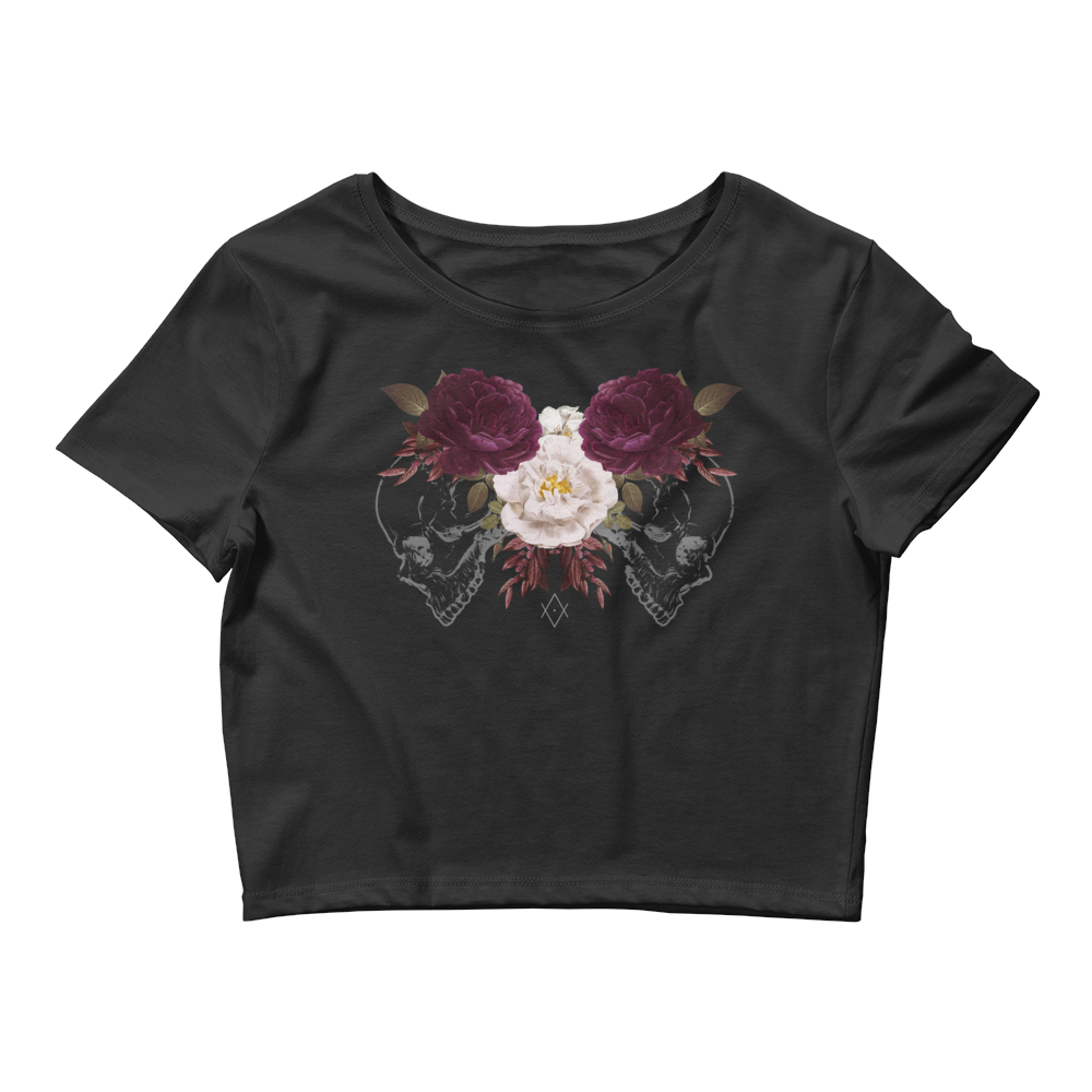 Dead Rose | Alternative Crop Top T-Shirt